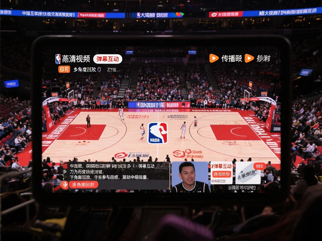 NBA季前赛中国市场直播人气飙升