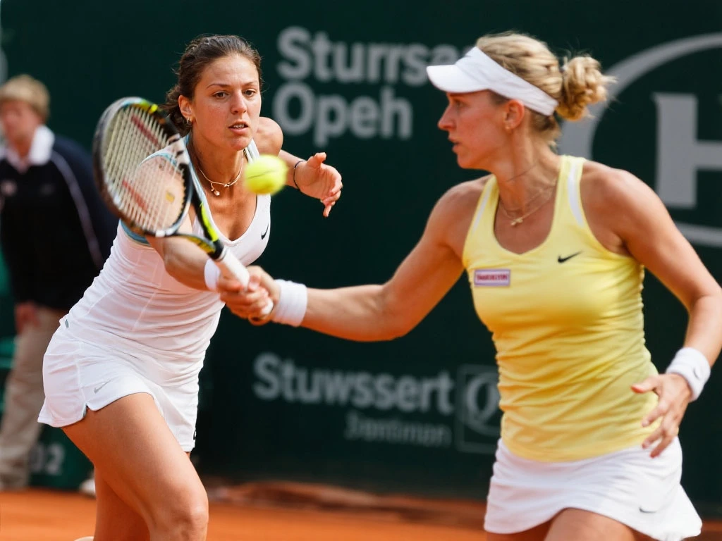 萨芬娜与汉图楚娃的对决：2009斯图加特第二轮